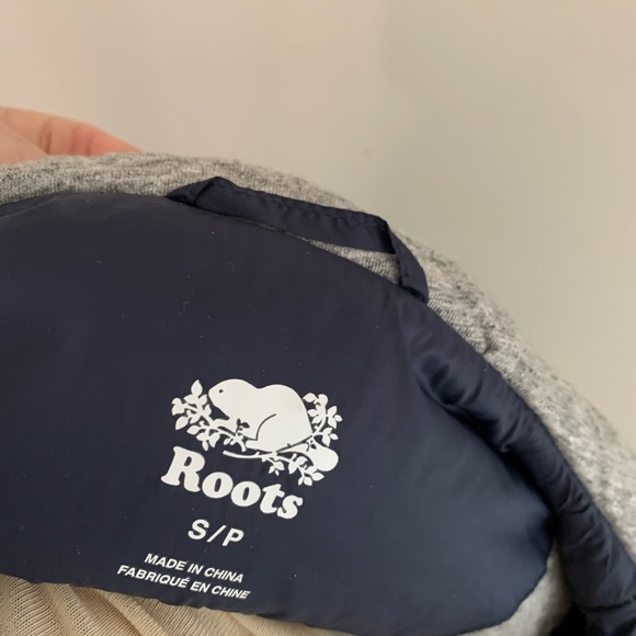 Womens Size S Roots Navy Hooded Jacket - Picture 9 of 13